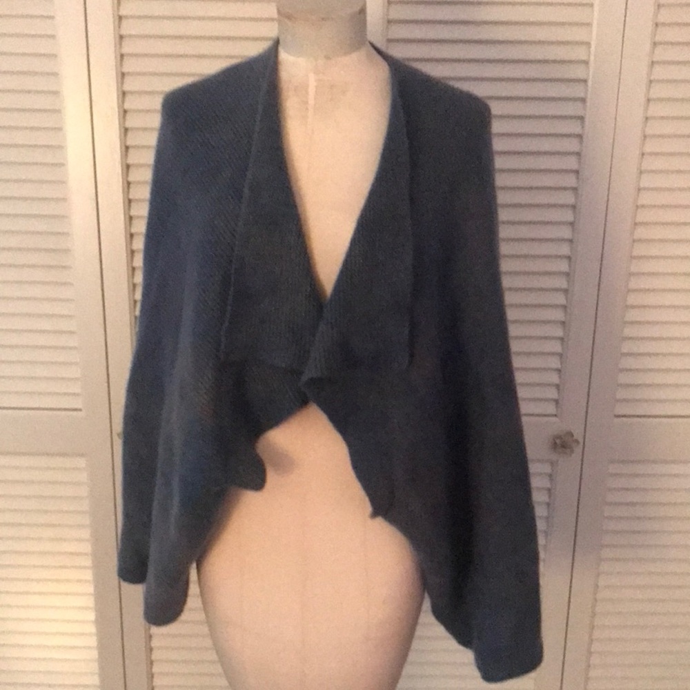 Shirin Guild thick cashmere shrug